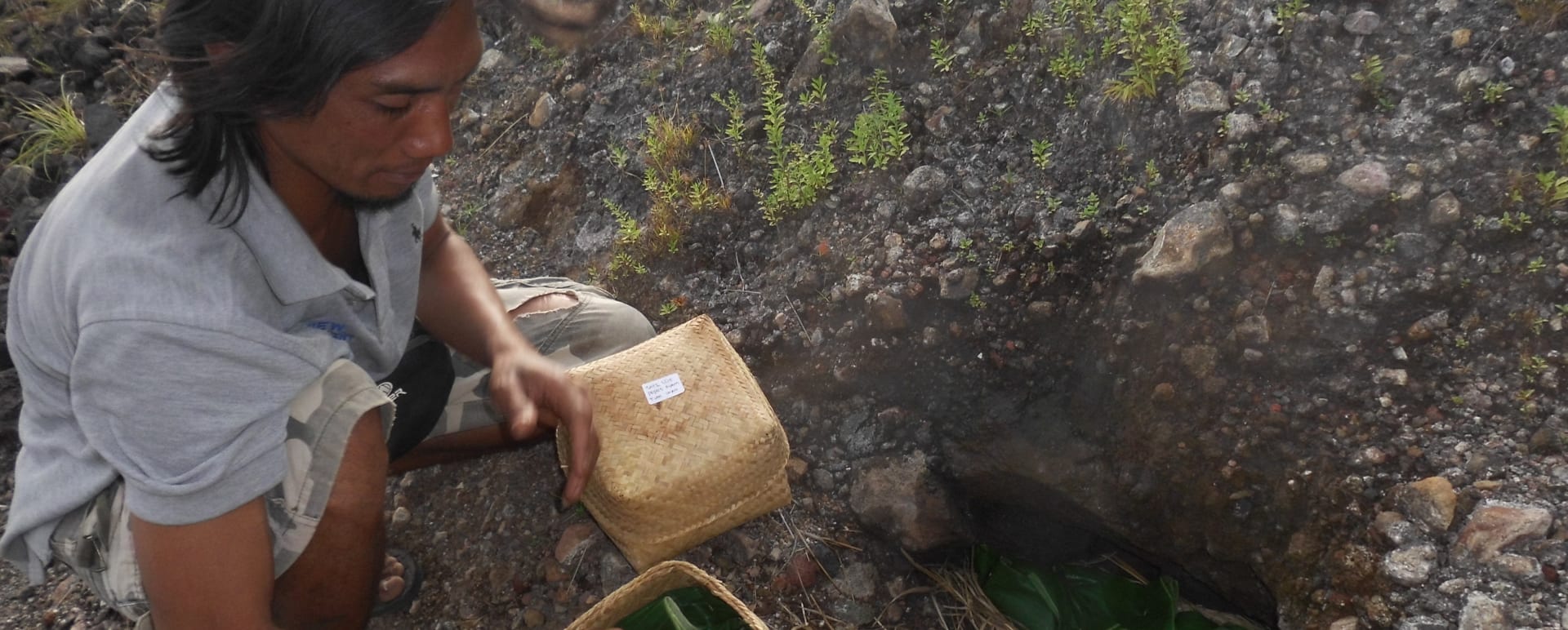 Volcano Cooking at Mount Batur