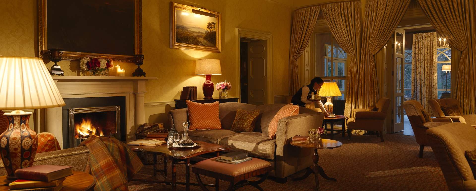 The Hunt's Room - Ballynahinch Castle