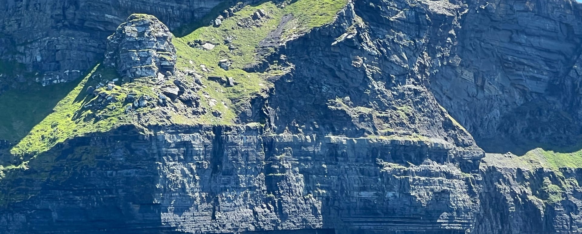 Beneath the Cliff of Moher