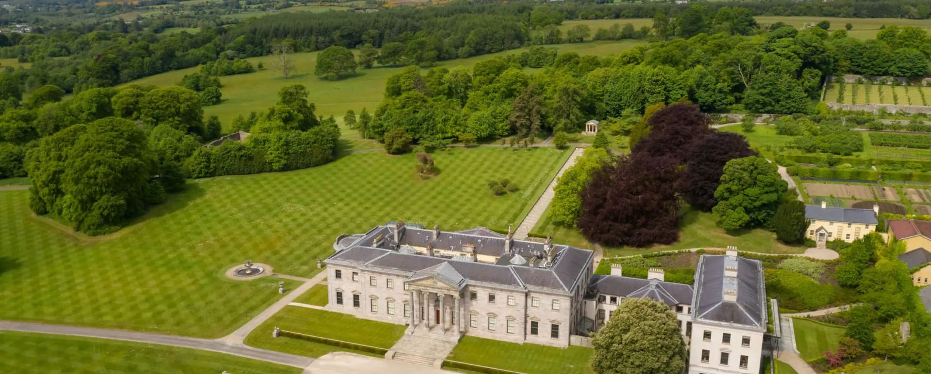 Ballyfin Aerial View 