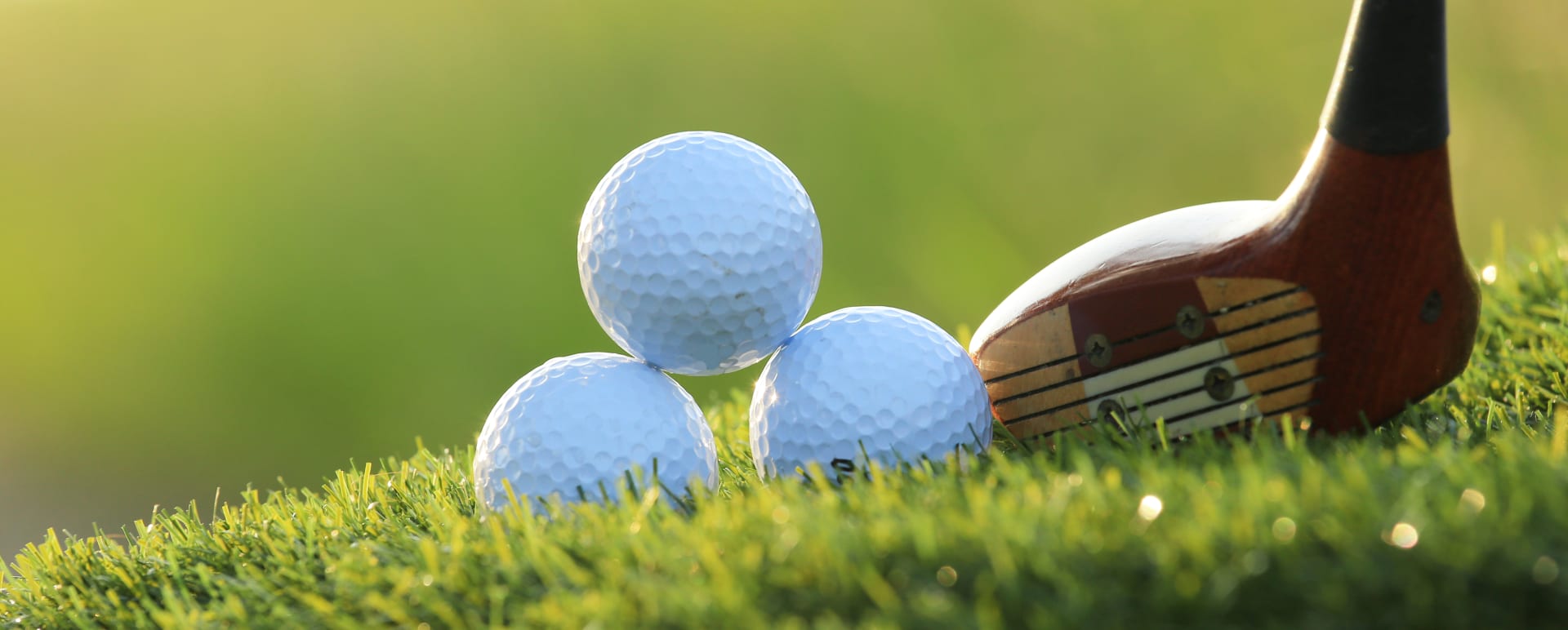 Gof balls and club 