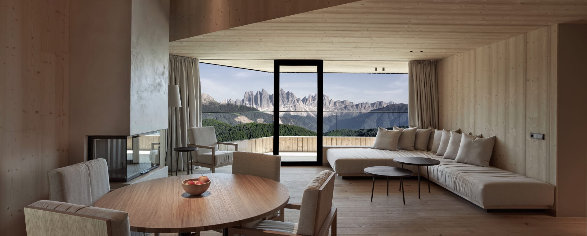 living room area    