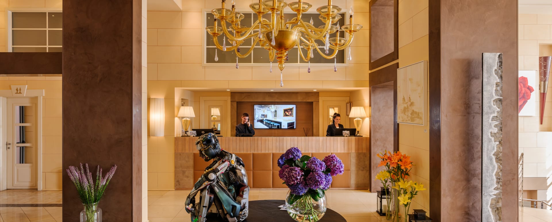lobby area  