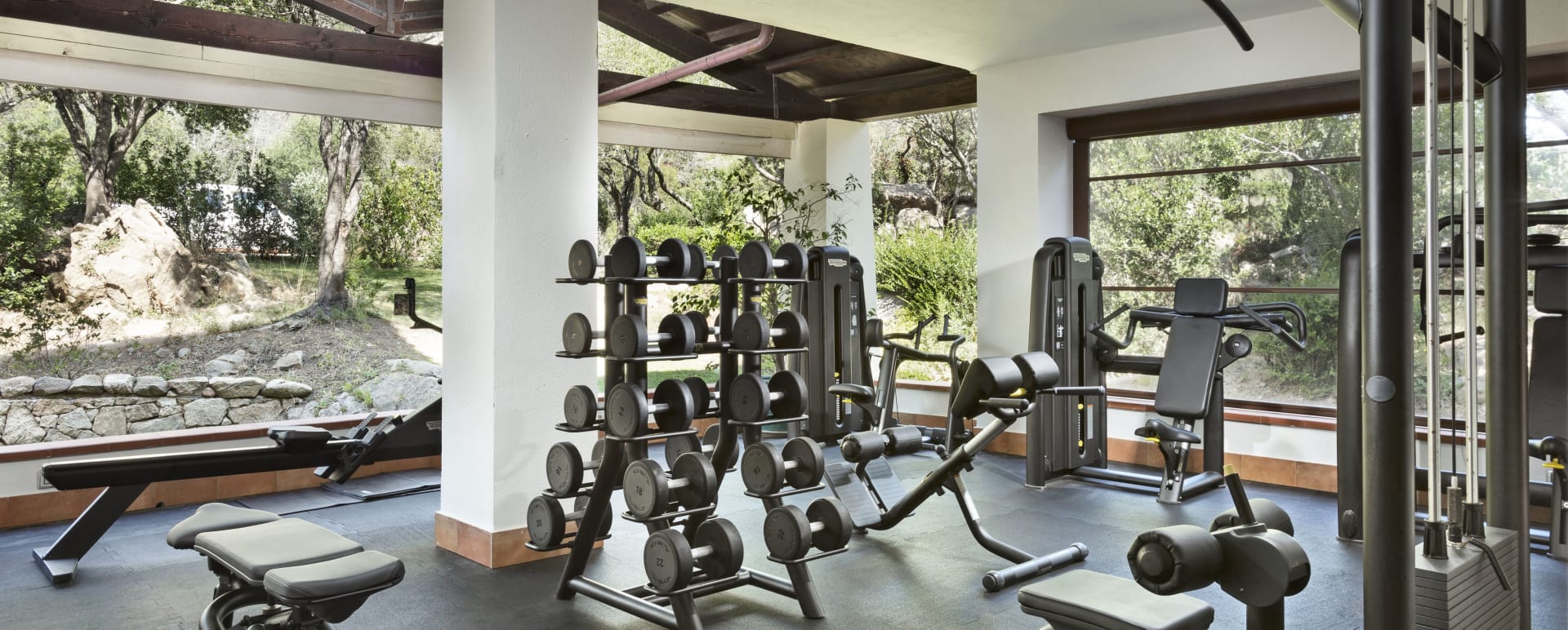 Gym area  