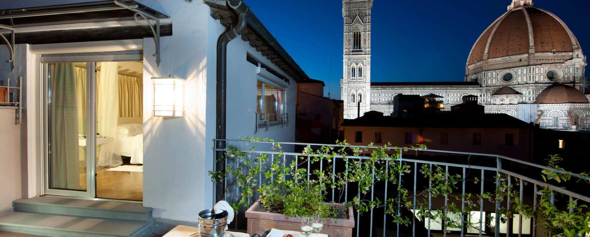 Pool Suite terrace - Hotel Brunelleschi