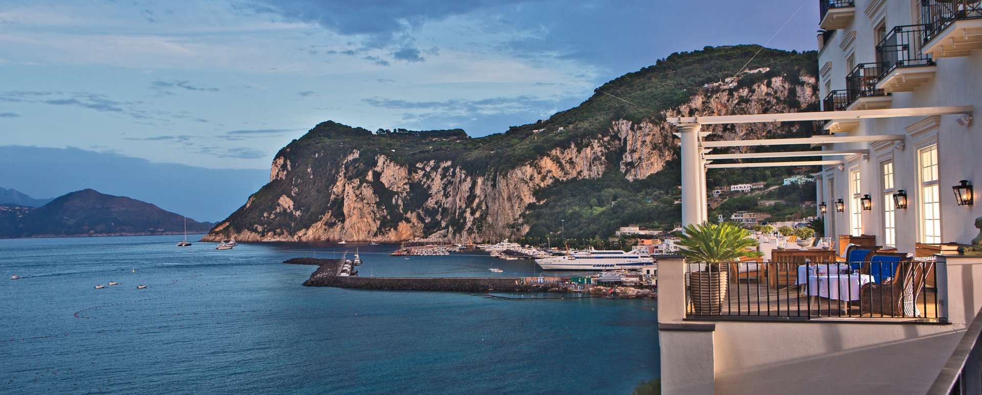 Terrace views - JK Place Capri