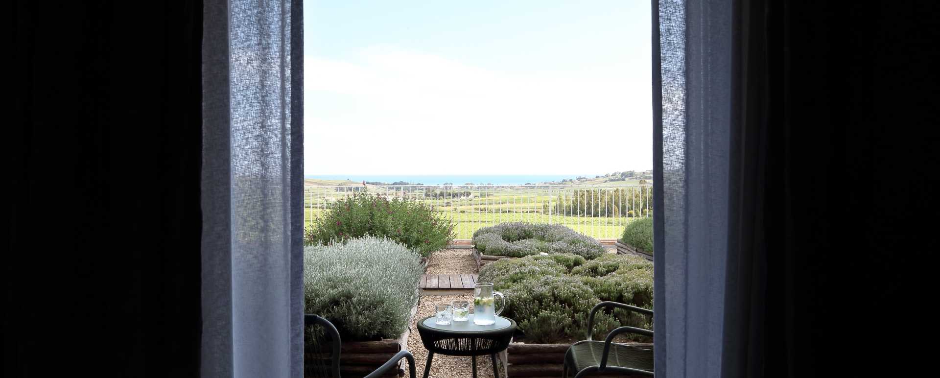 Private terrace 