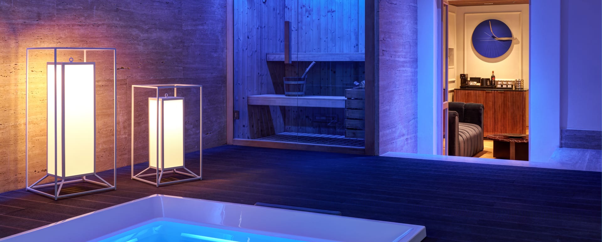 Jaccuzi and Sauna  