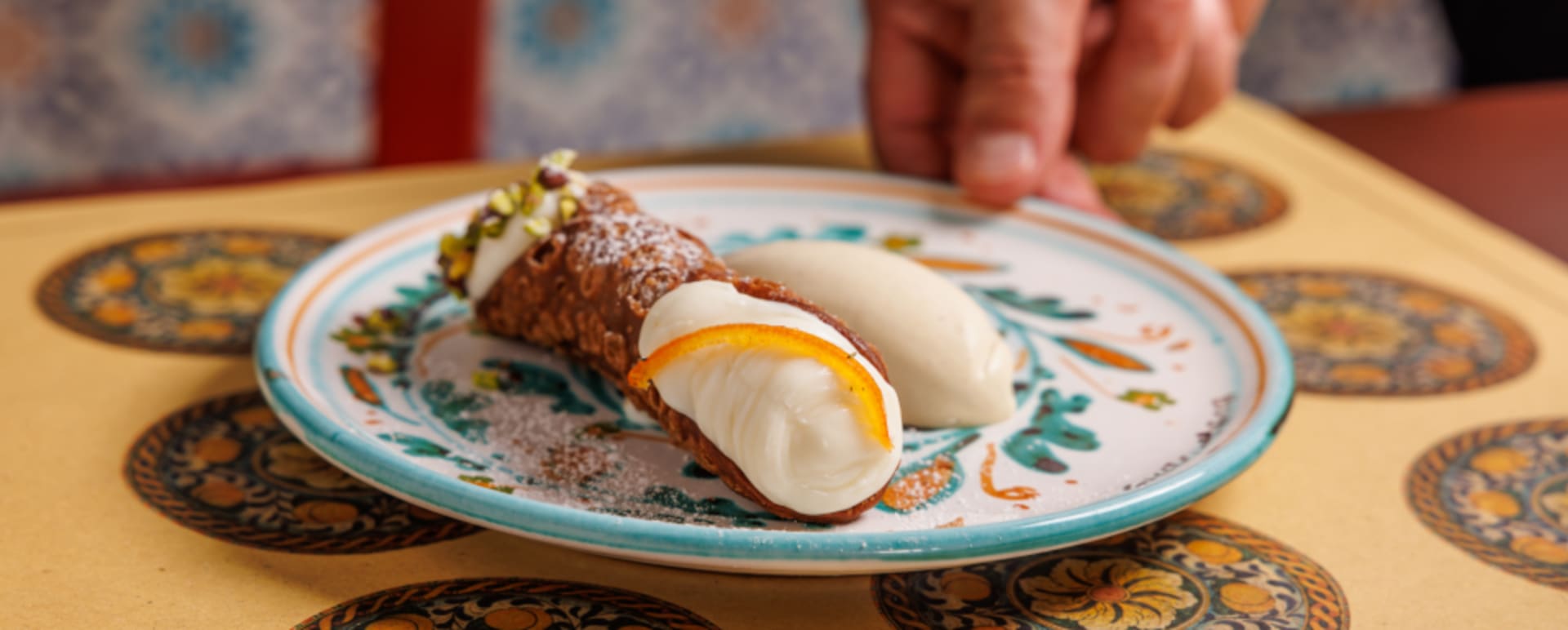 Villa Igiea Conscious Cuisine Experience Cassata Decoration and Cannoli Filling Experience