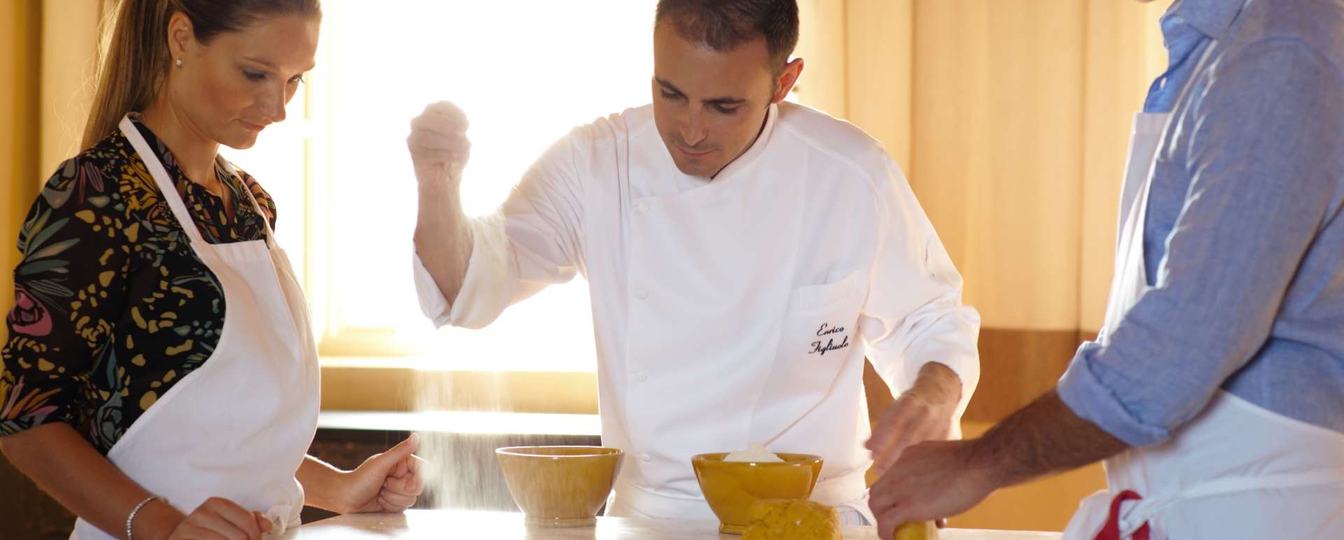 Cooking classes at La Canonica