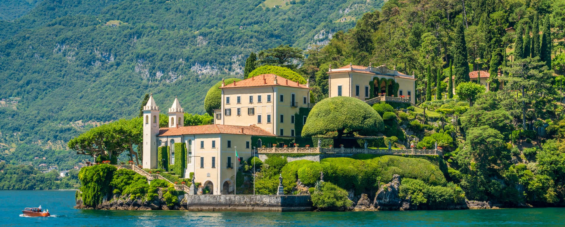 Private boat trip on Lake Como