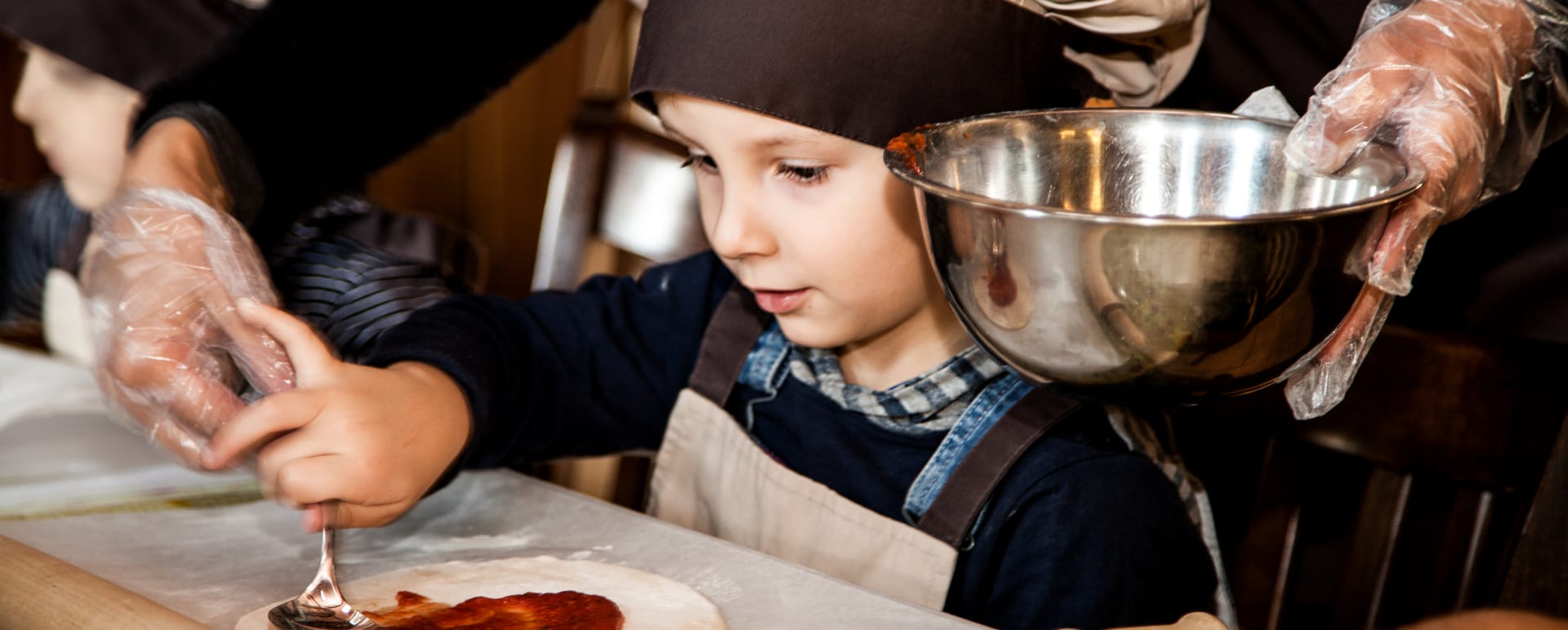 Private pizza and gelato cooking class