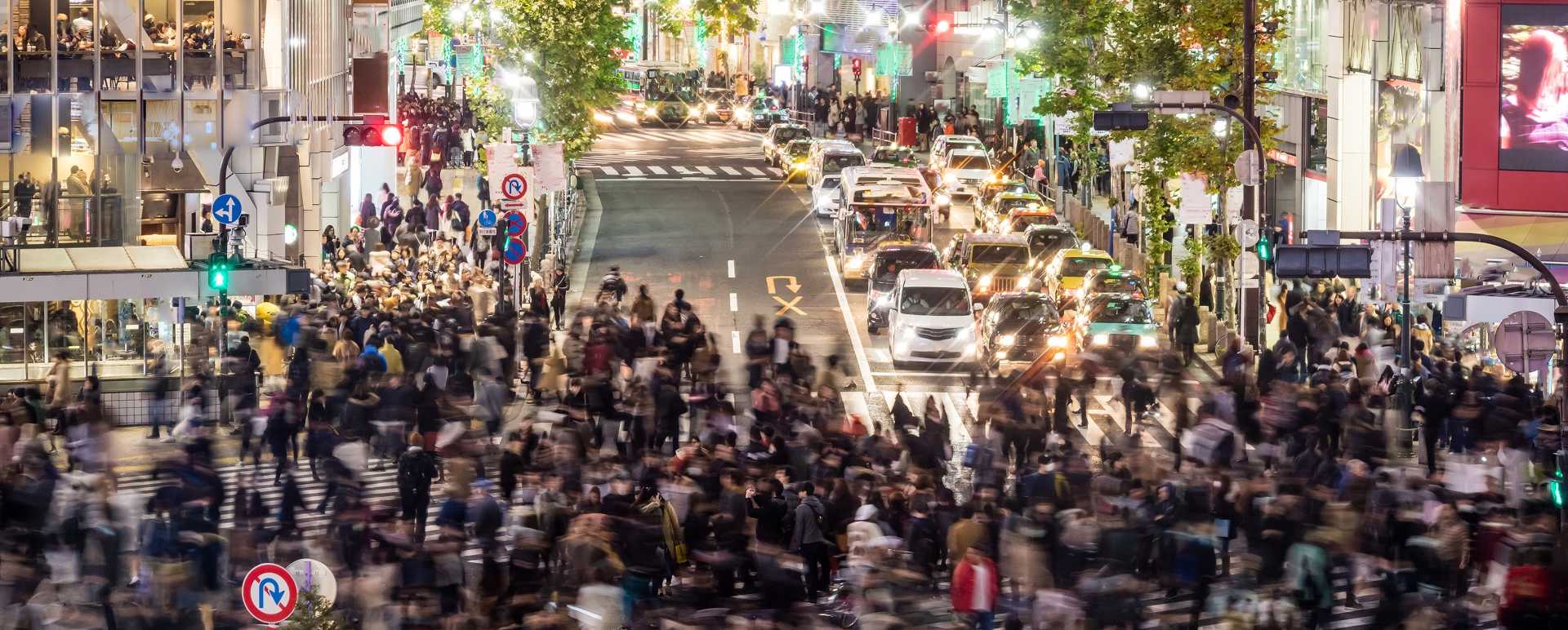 Buzzing Tokyo City 