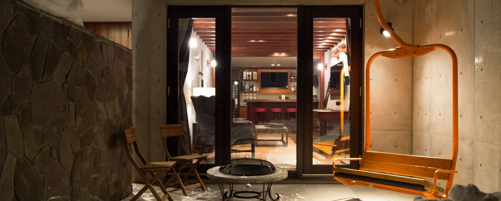 Outside Man Cave and Bar - Hakuchozan