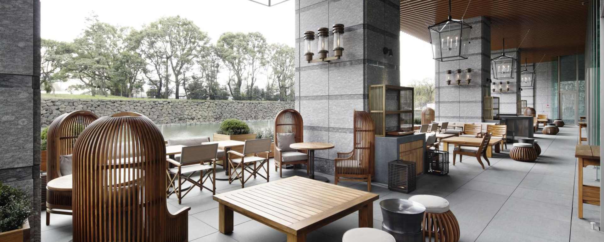 Breakfast terrace - Palace Hotel