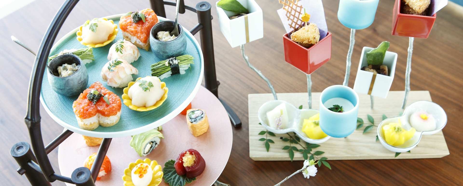 Sushi Afternoon Tea Prince Gallery Tokyo 