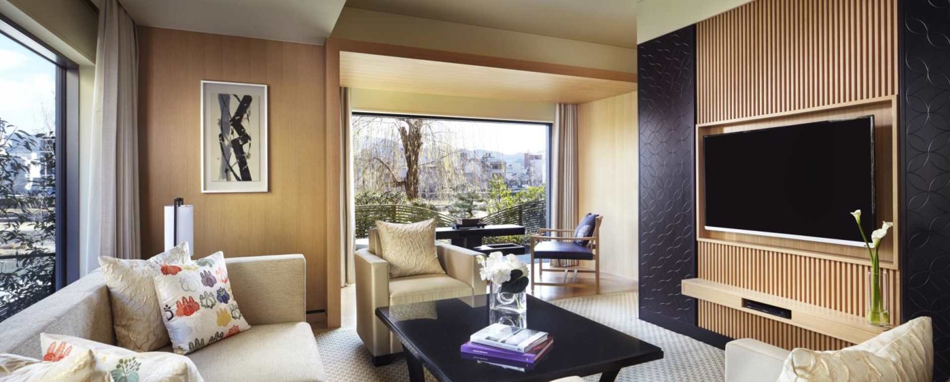 Media Area - Ritz Carlton Kyoto