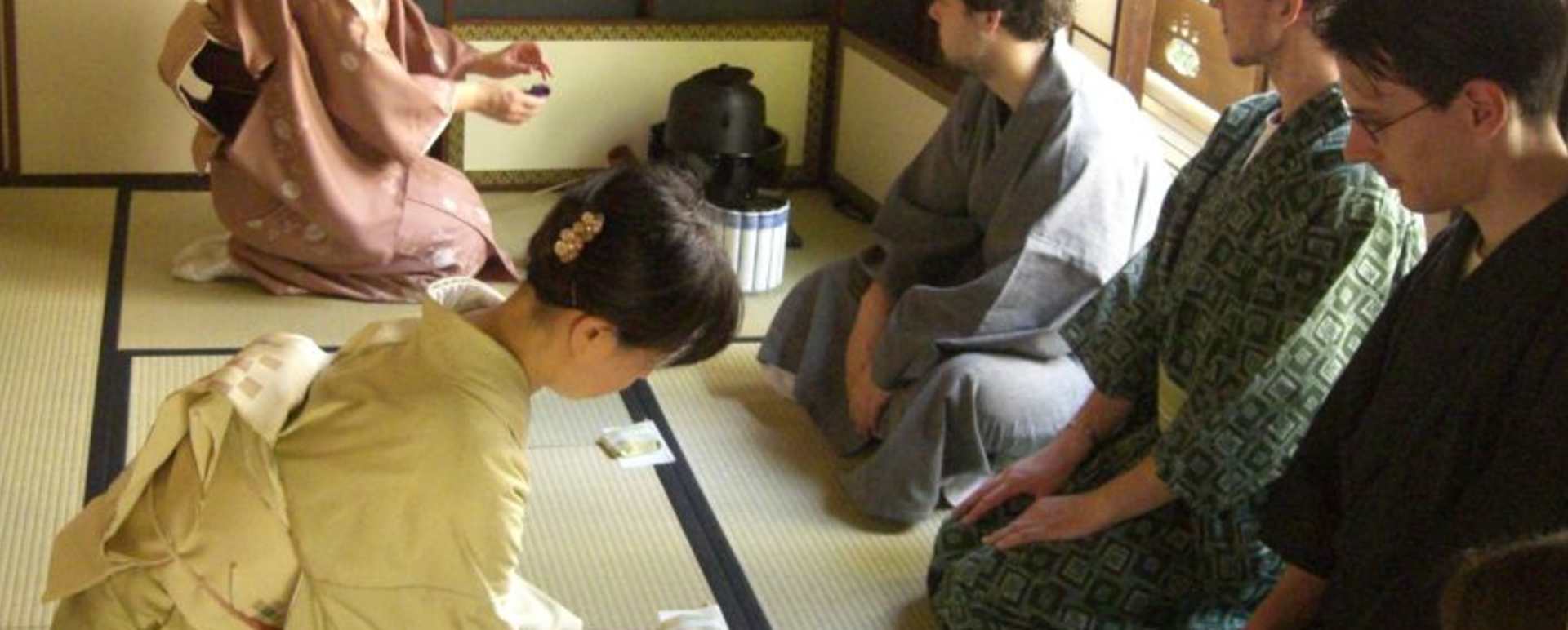 Private Tea Ceremony Kimono in a Machiya