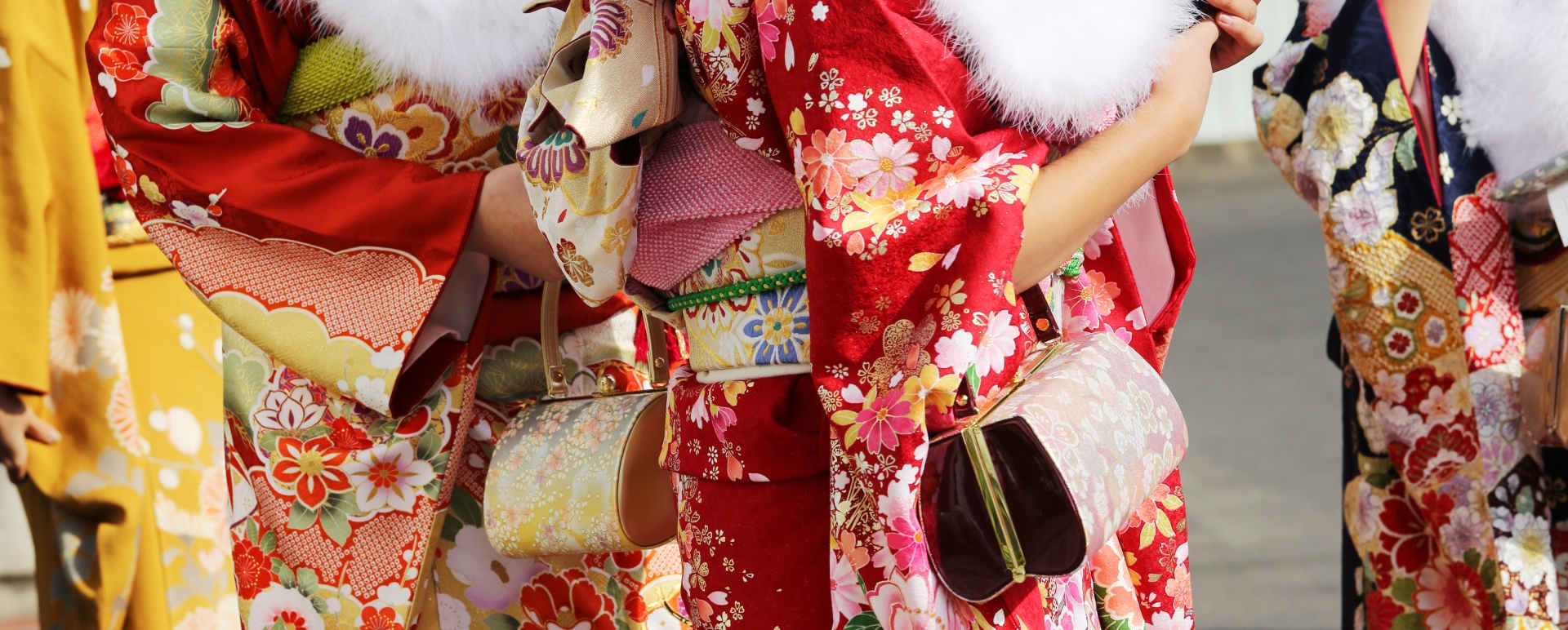 Kimonos in Kyoto