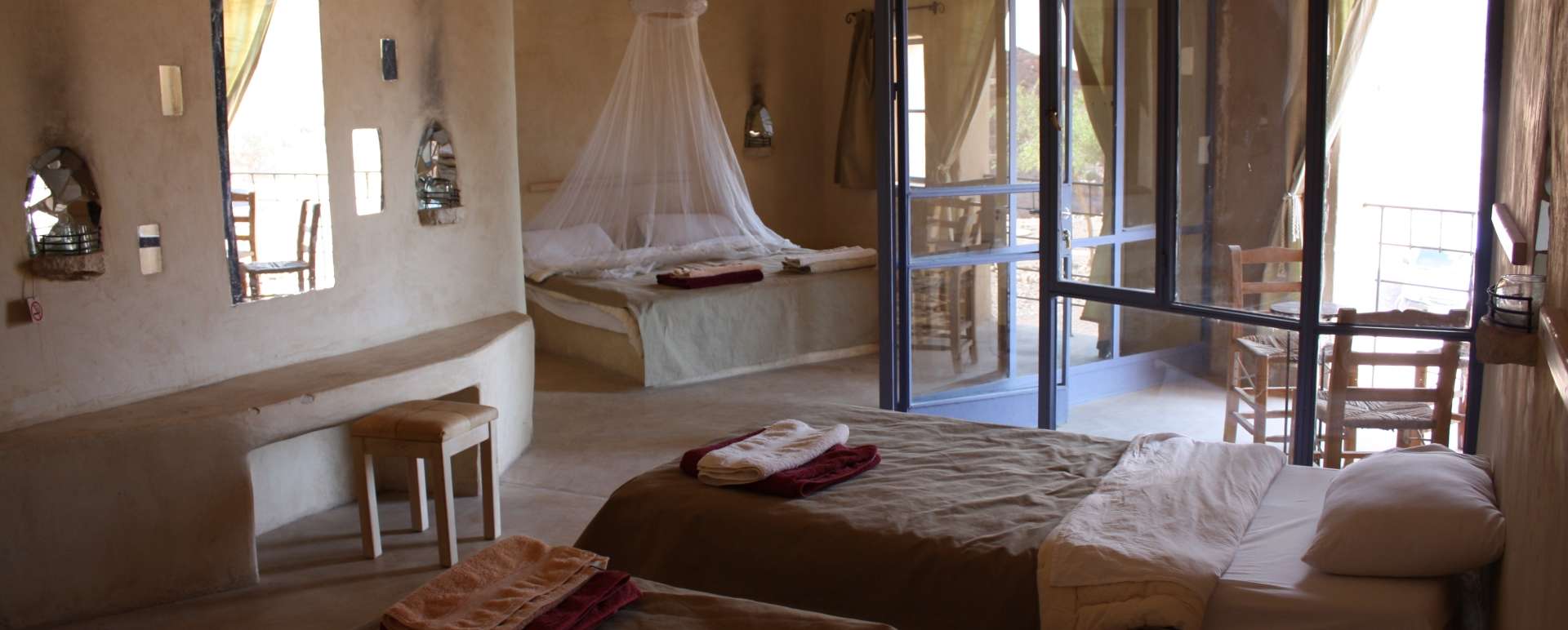 Bedrooms - Feynan Ecolodge