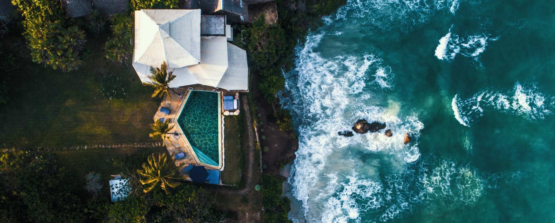 Aeriel view - Alfajiri Cliff Villa