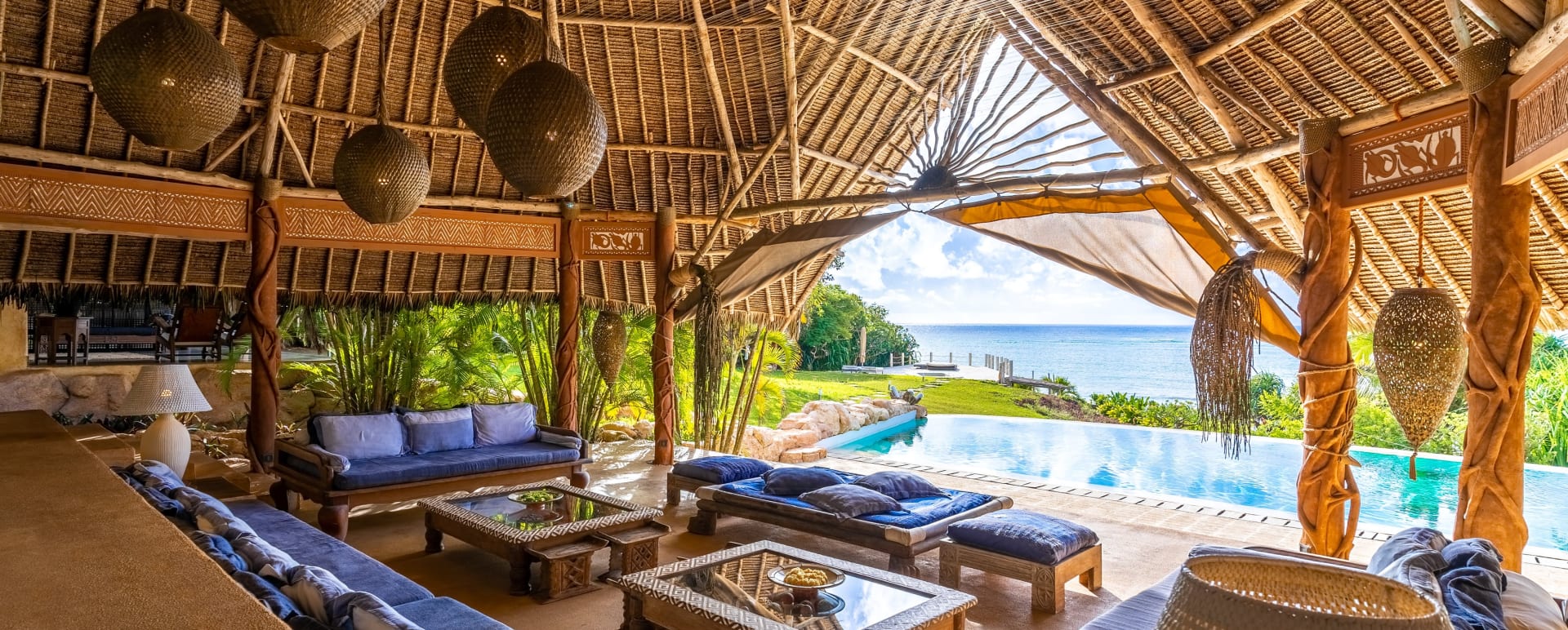 View to sea from lounge 