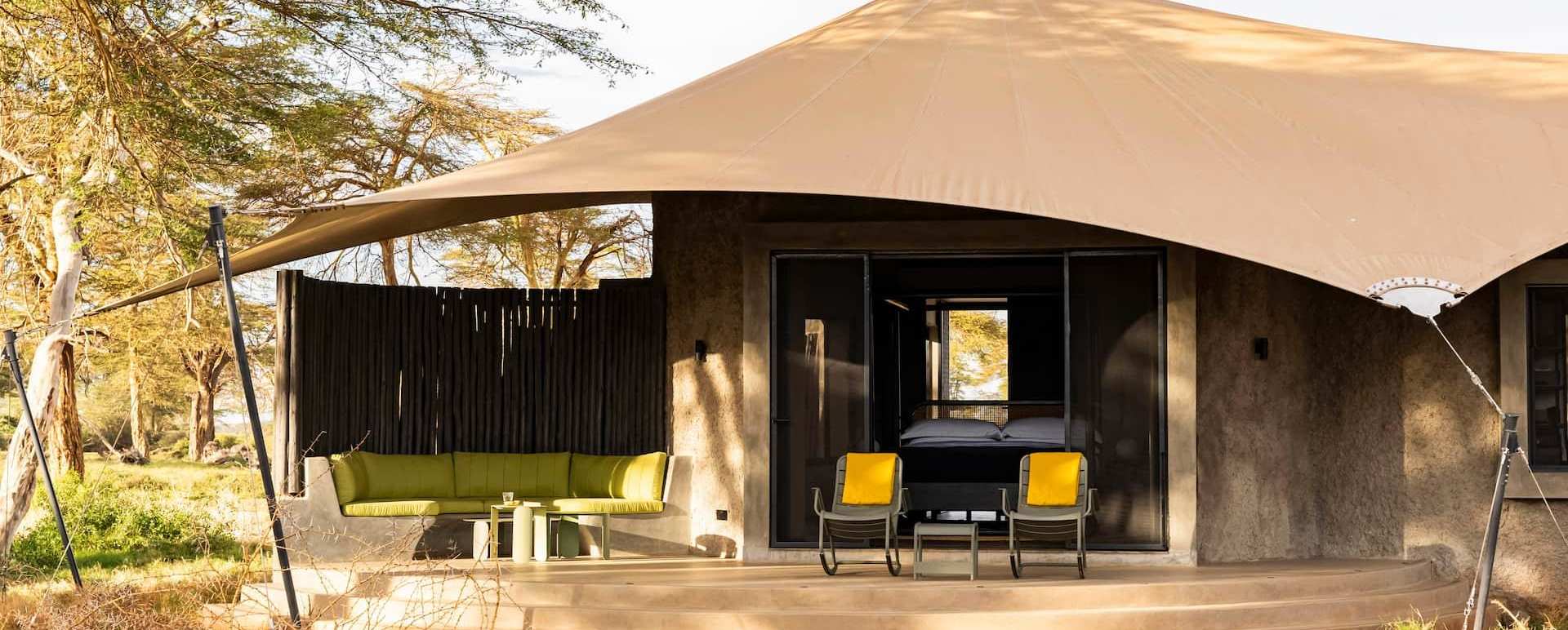 Tented suite  