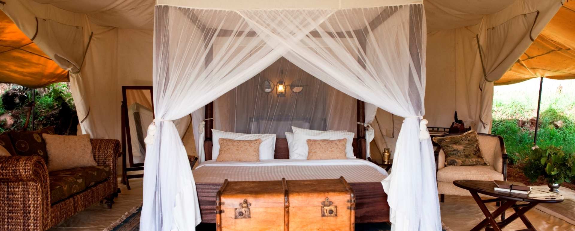 Bed - Cottar's 1920 Safari Camp