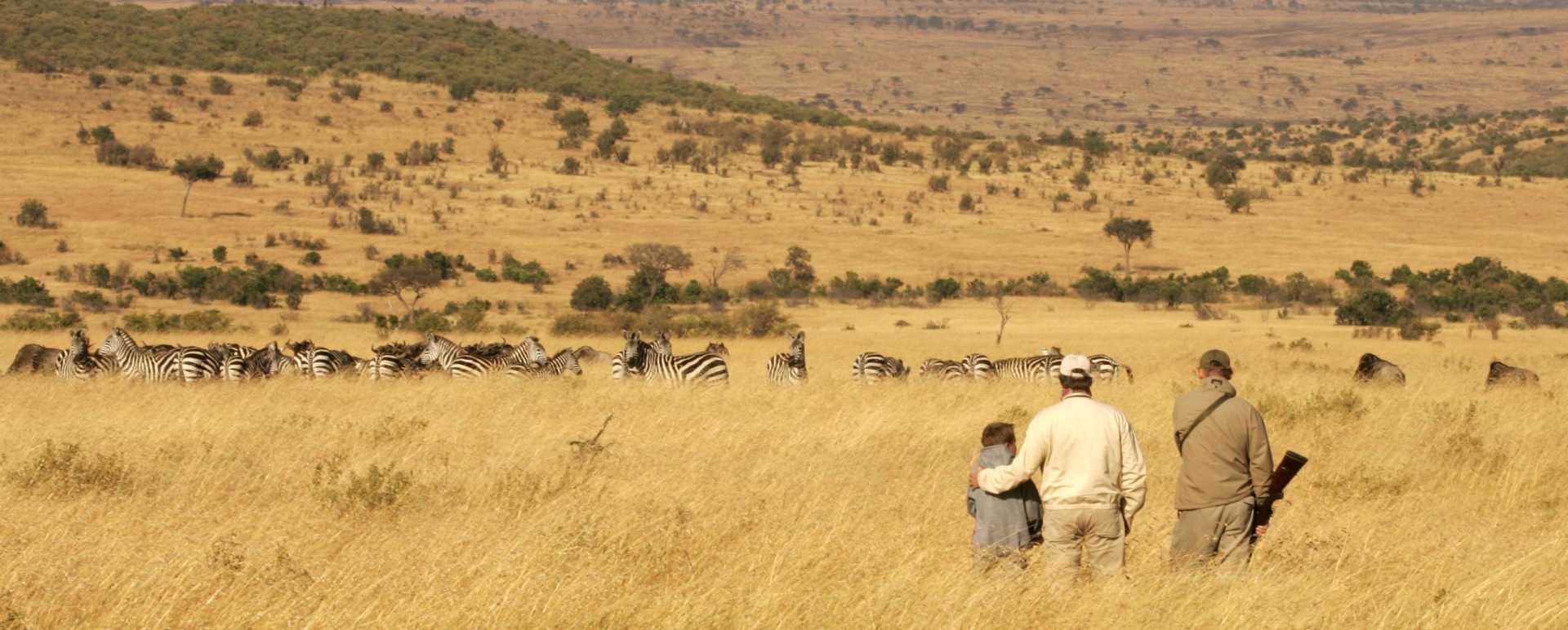 Bush walk - Cottar's 1920 Safari Camp