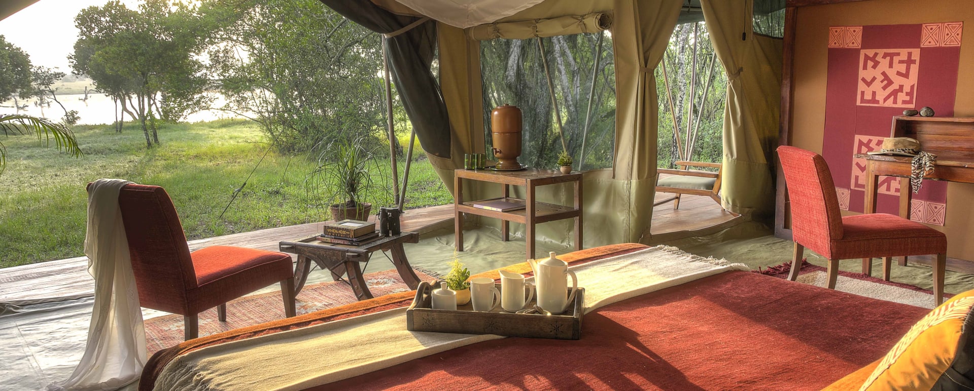 tent view  