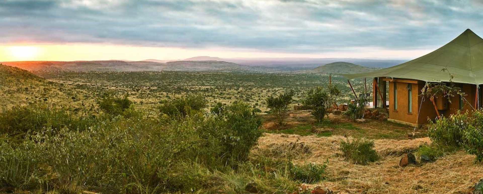 Views overlooking Laikipia Plateau  