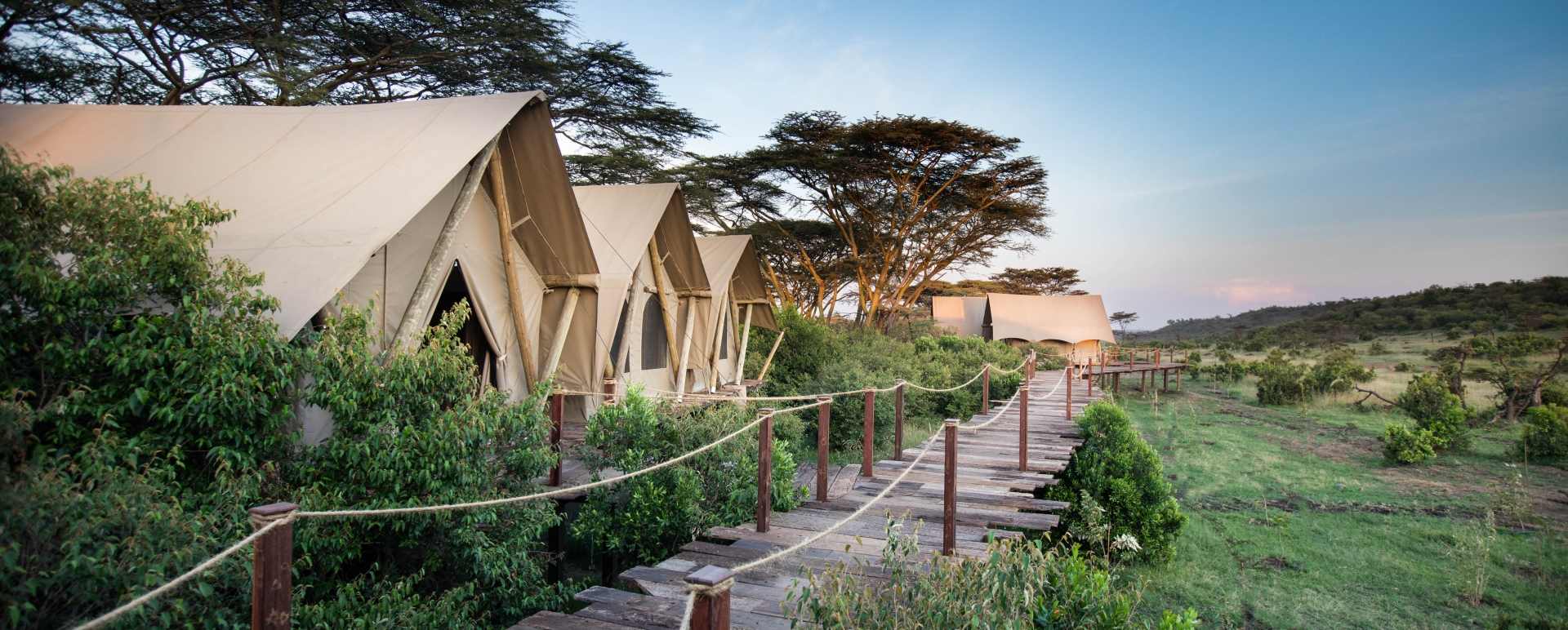Walkway to rooms 