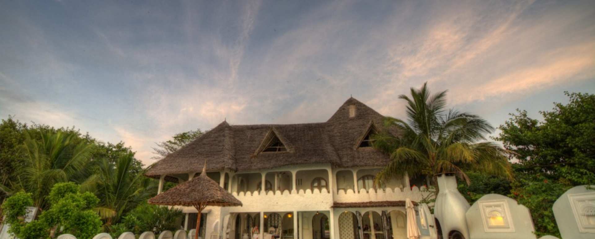 The main house