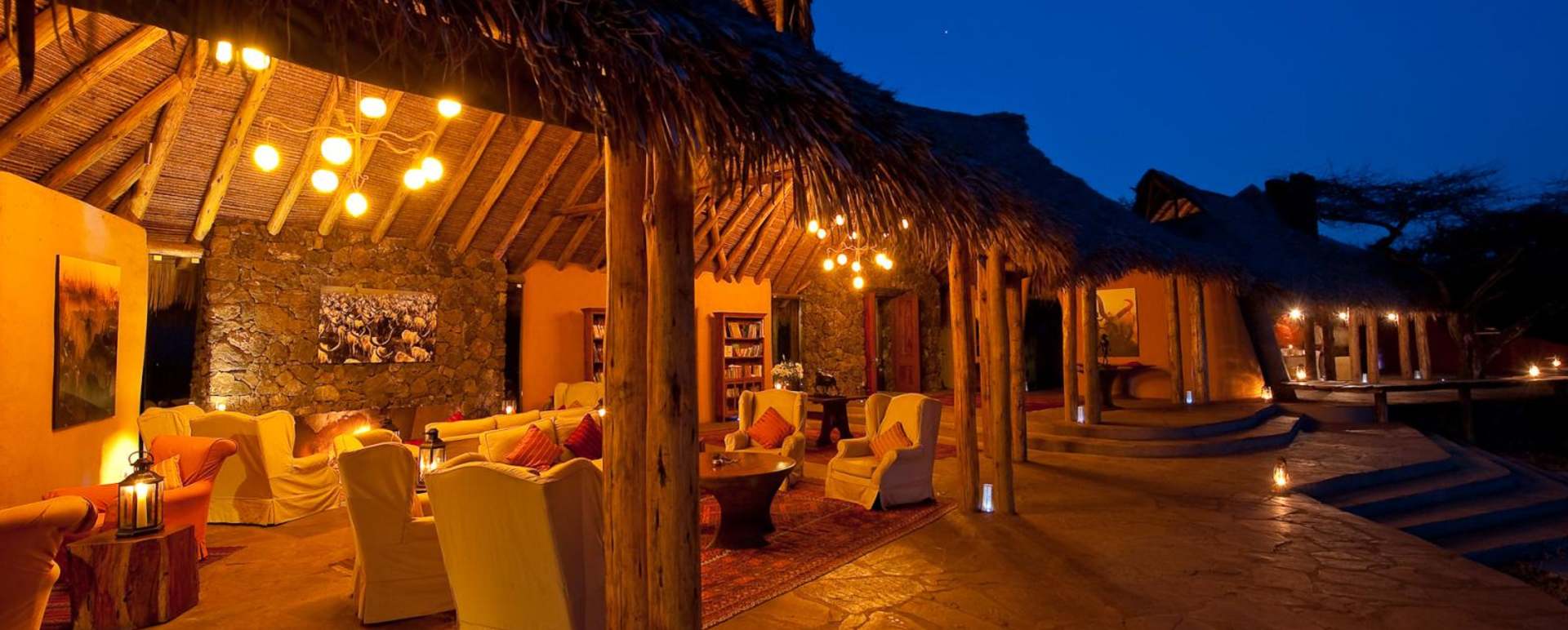 Living Area - Ol Donyo Lodge