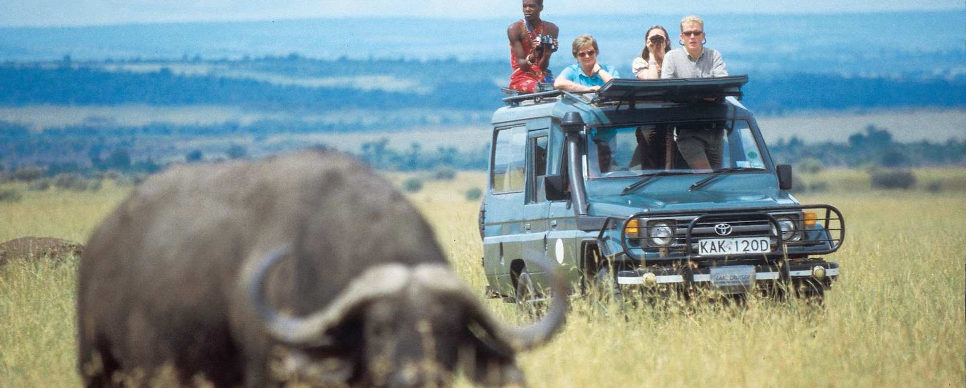 A game drive - Rekero Camp
