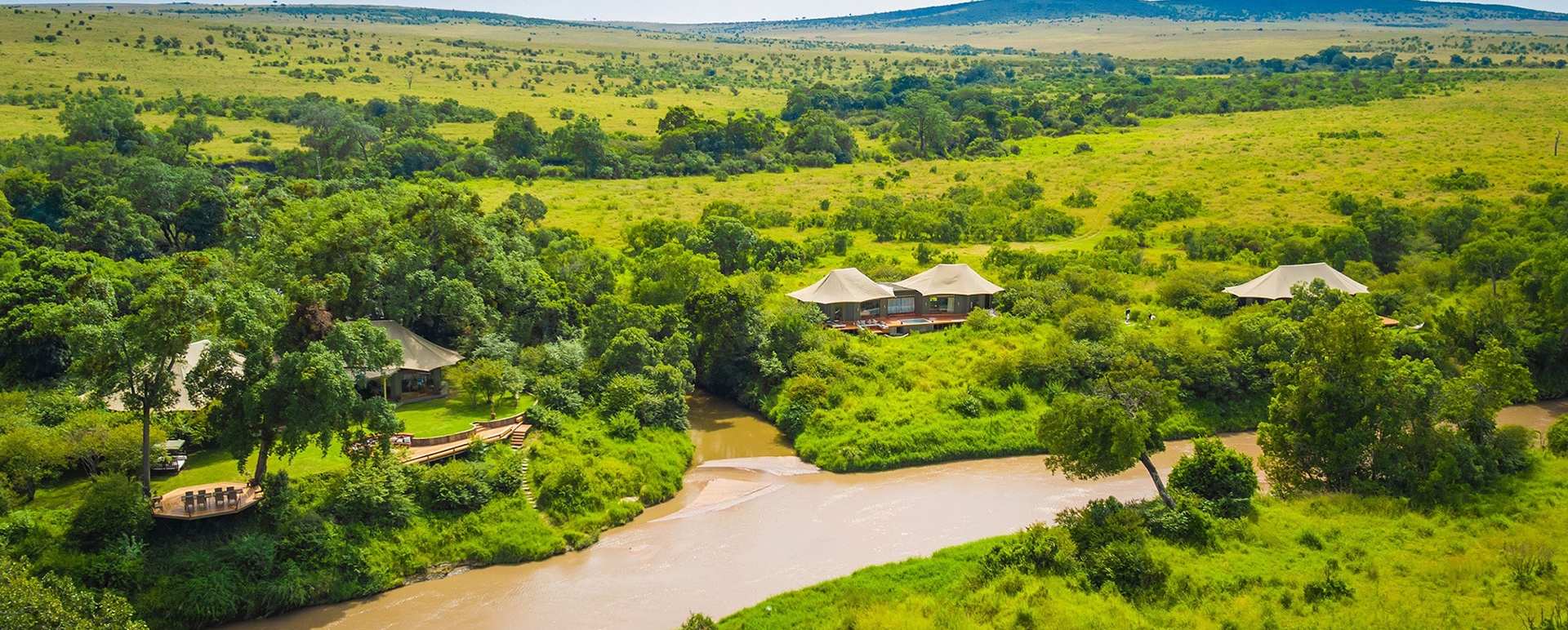 Aerial view - Sala's Camp