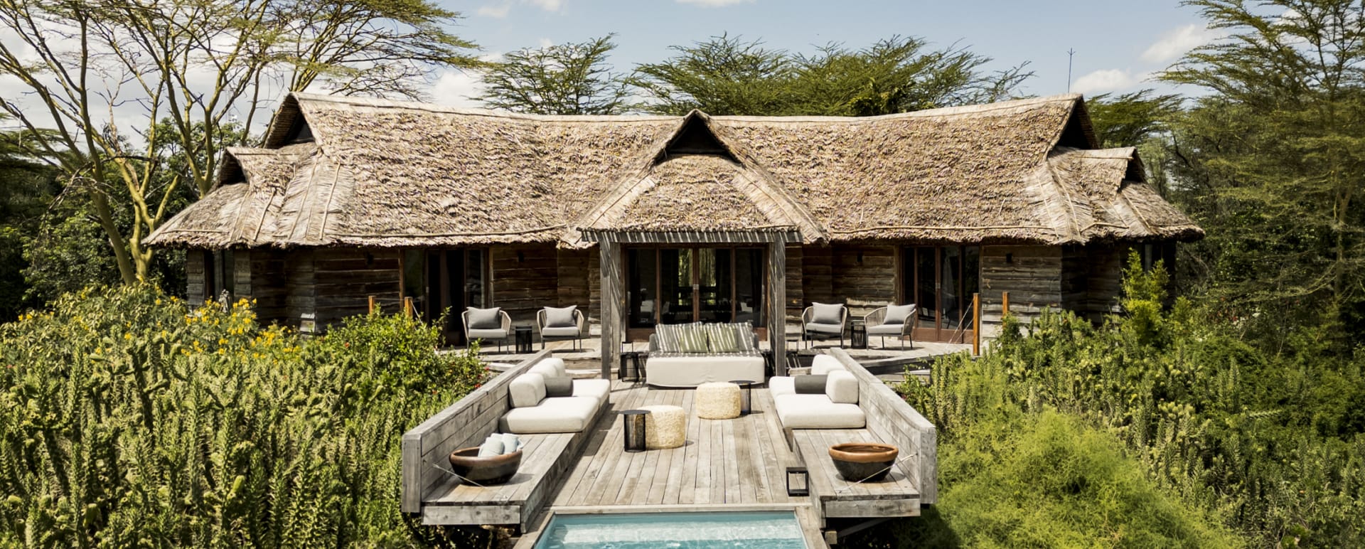 Front View Villa  
