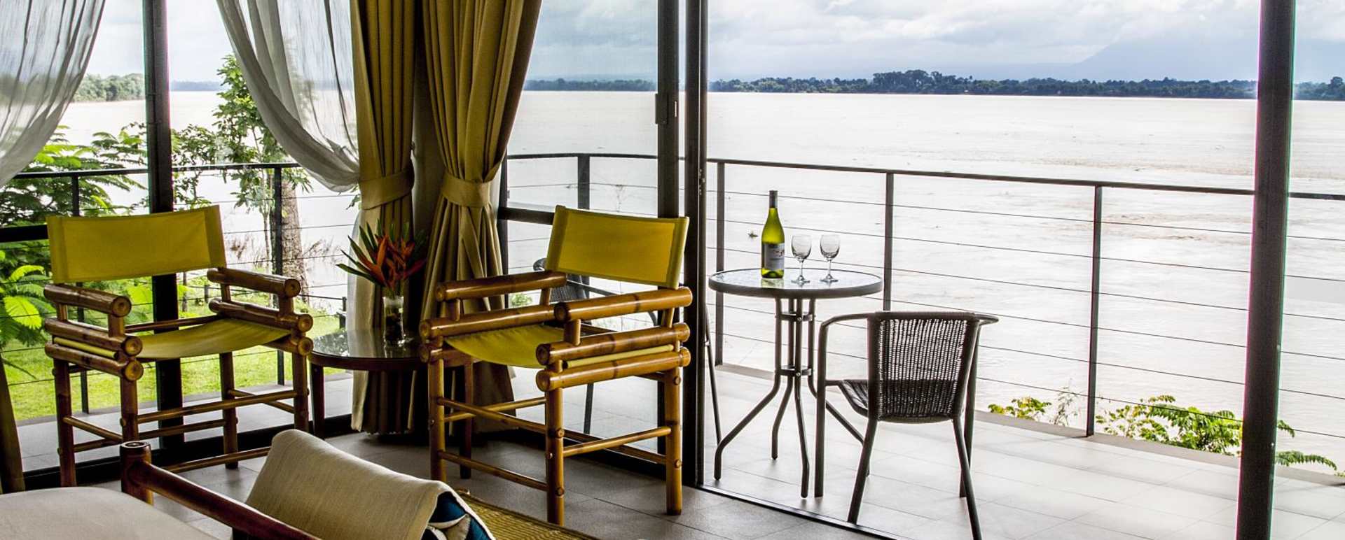 View from River Front Rooms - The River Resort