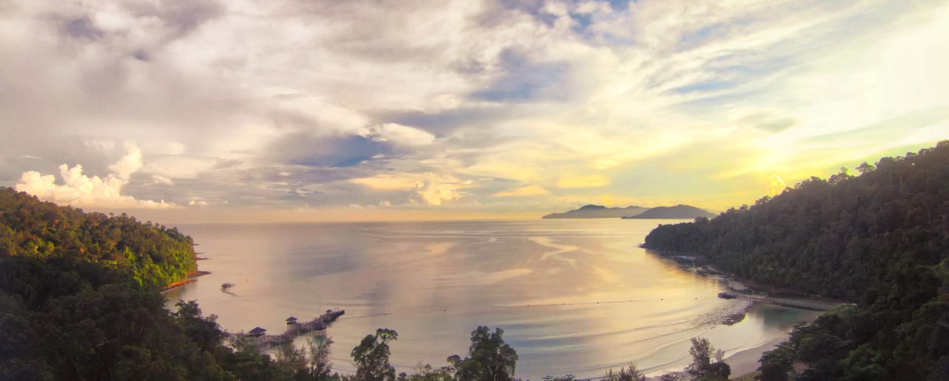 View of bay - Bunga Raya Island Resort