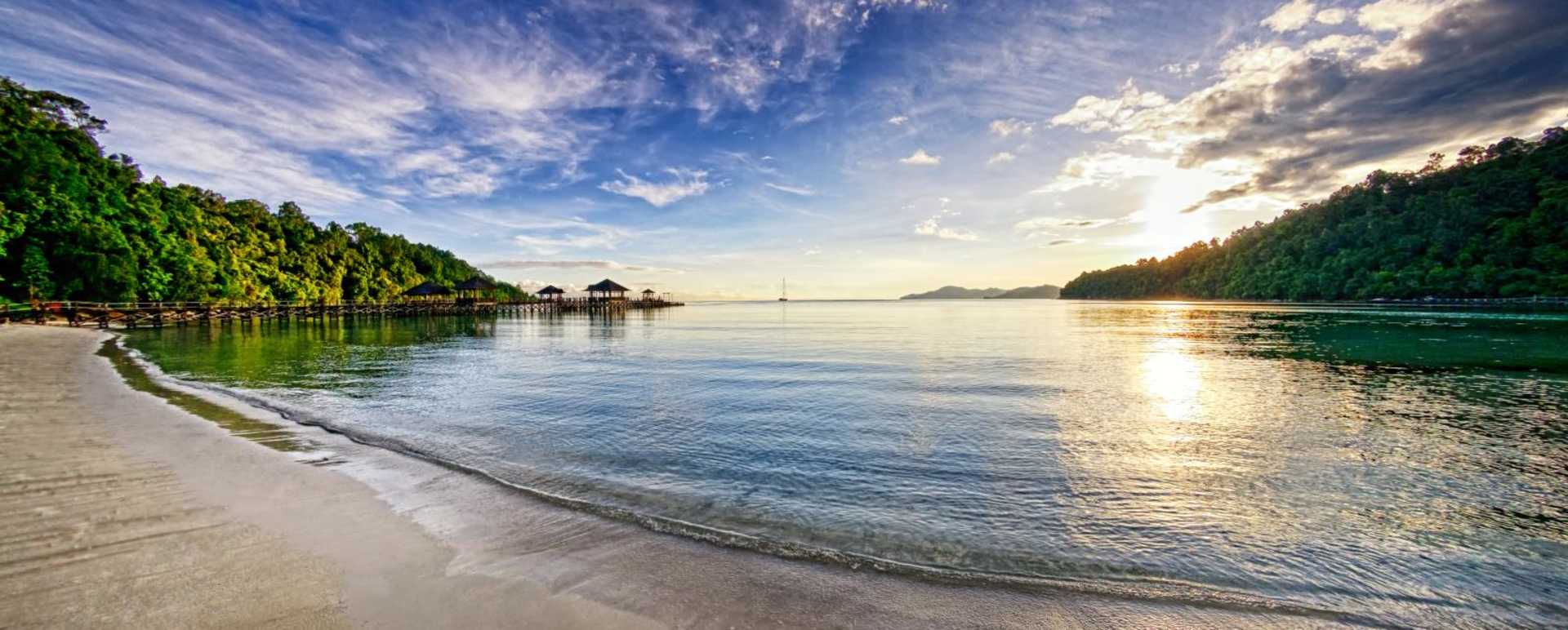 View of bay - Bunga Raya Island Resort