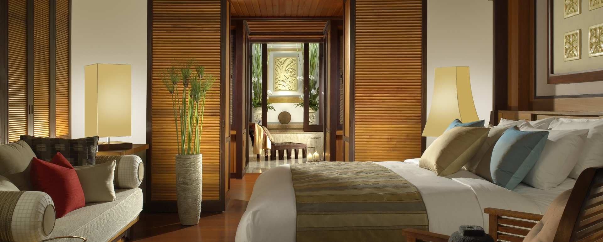 Hill Villa Bedroom - Pangkor Laut Resort