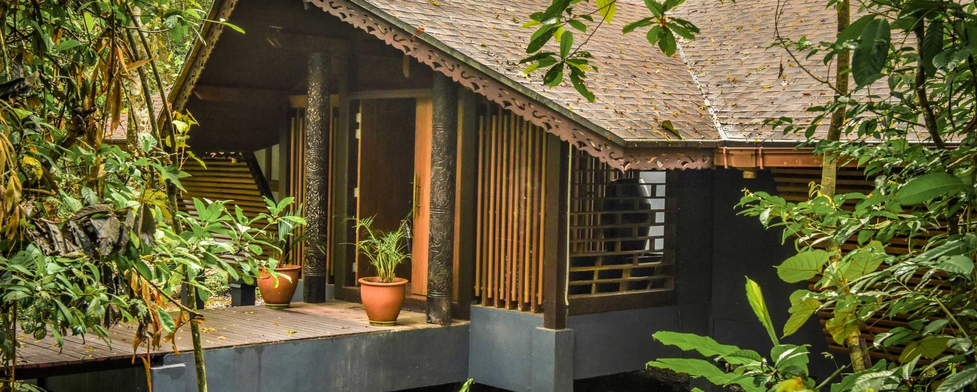 Villa Entrance - Sukau Rainforest Lodge