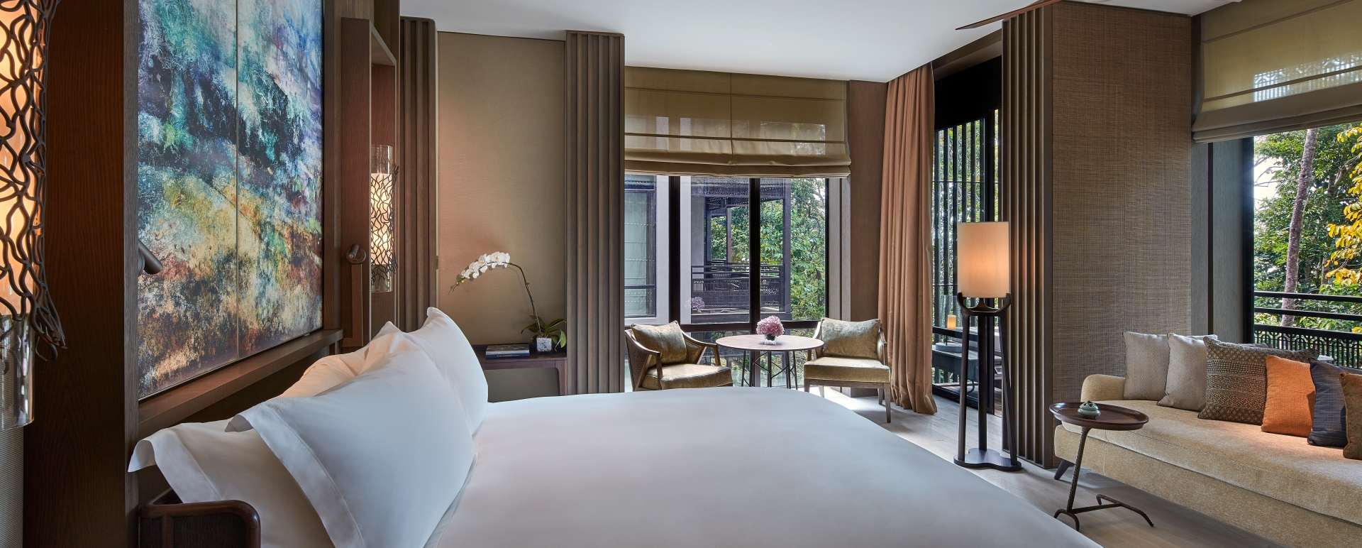 Rainforest Deluxe Bedroom - The Ritz Carlton Langkawi