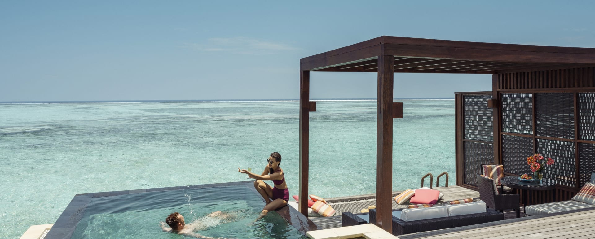 Water Villa with pool 