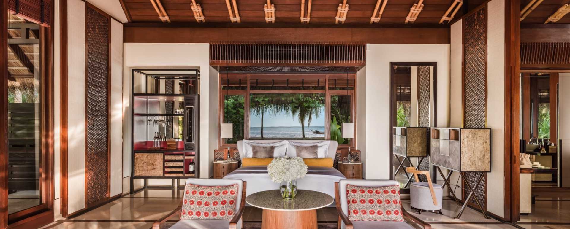 Beach Villa with Pool Bedroom - One&Only Maldives At Reethi Rah Island