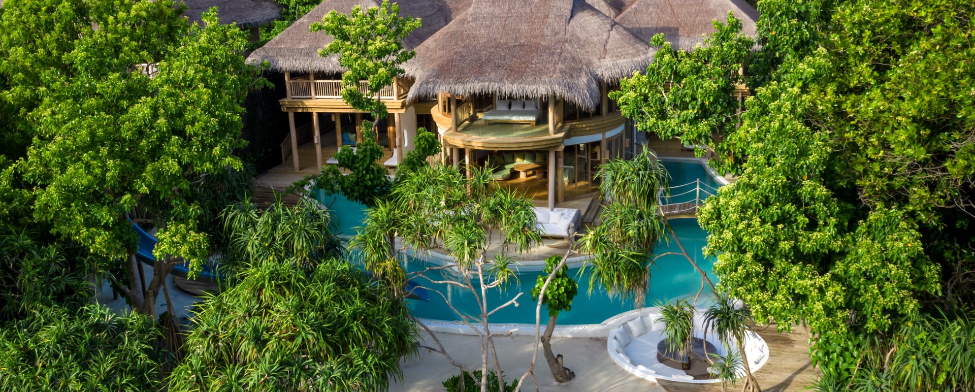 Aerial Shot of 4 Bedroom Villa  