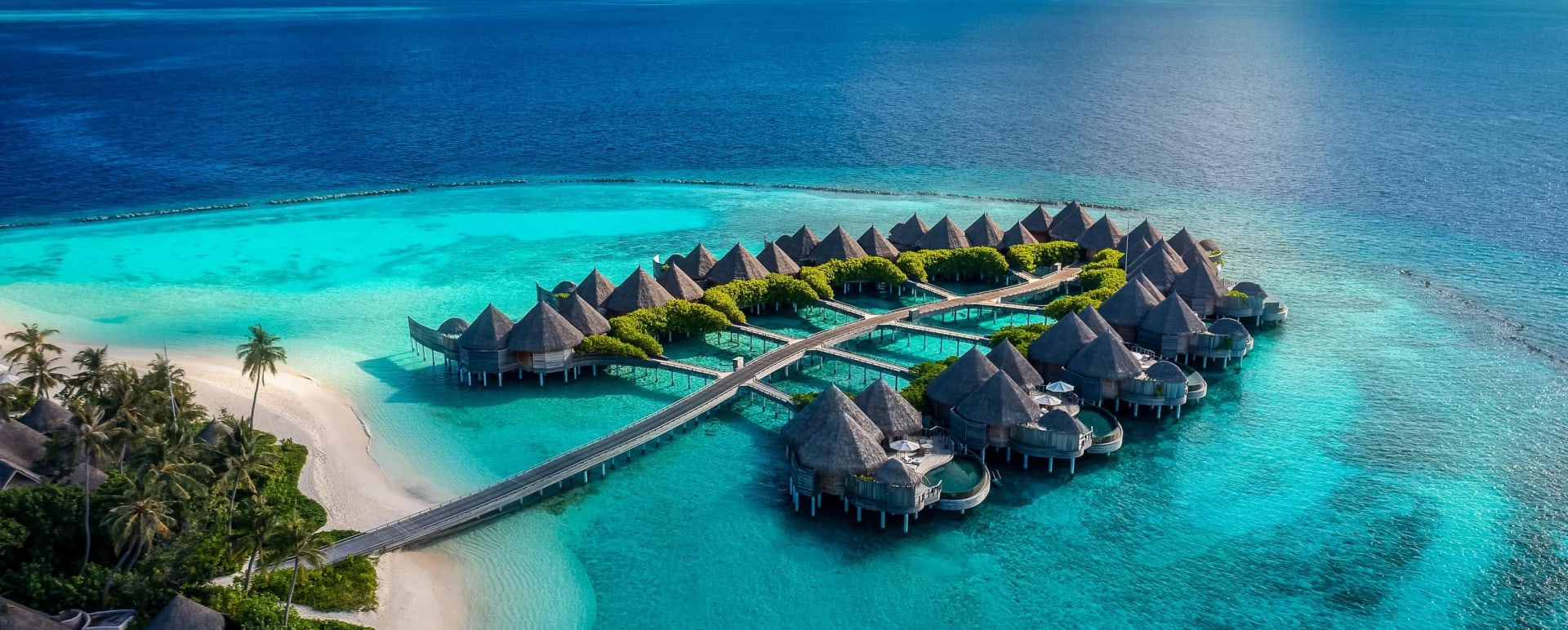 Aerial View of Ocean Houses and Residences  