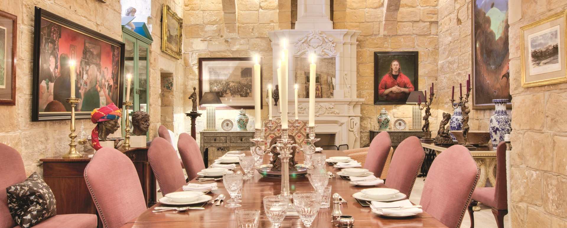 Dinner at a Private Palazzino in the Three Cities