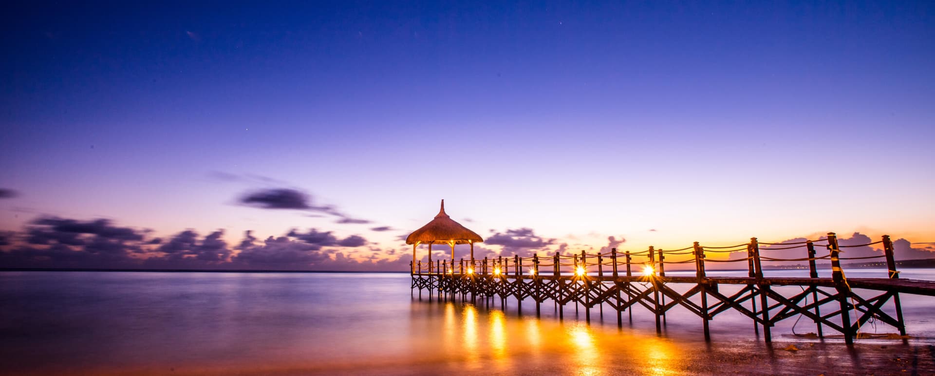 Jetty with Sunset 