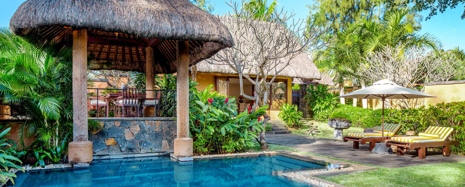 Luxury Villa Pool - The Oberoi Mauritius